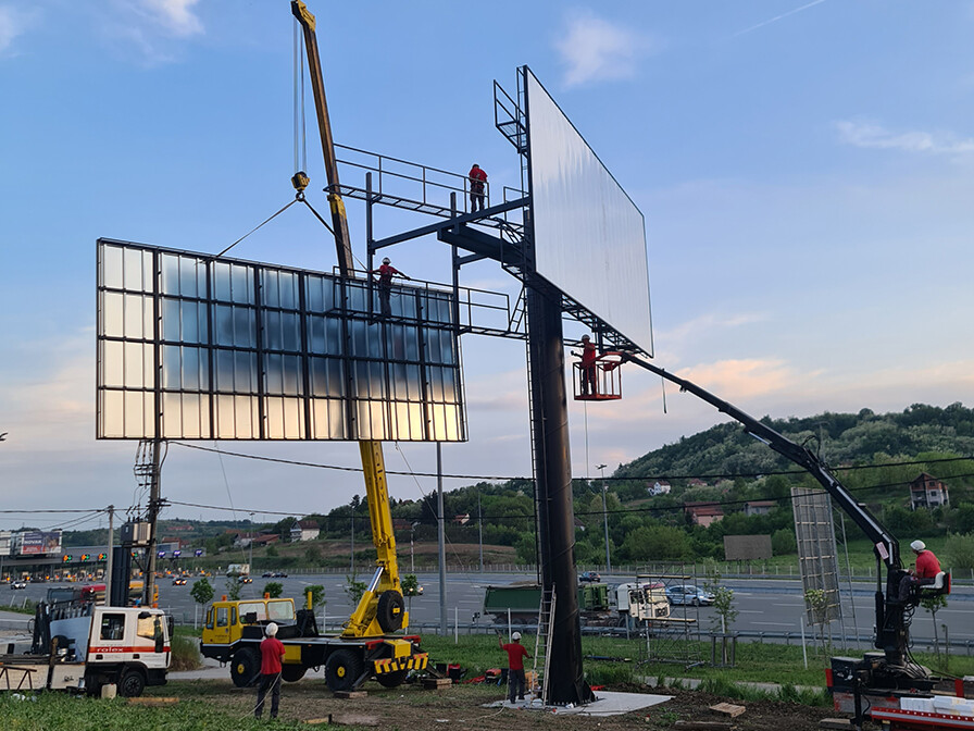Izrada i montaža bilborda i megaborda u Srbiji i Evropi